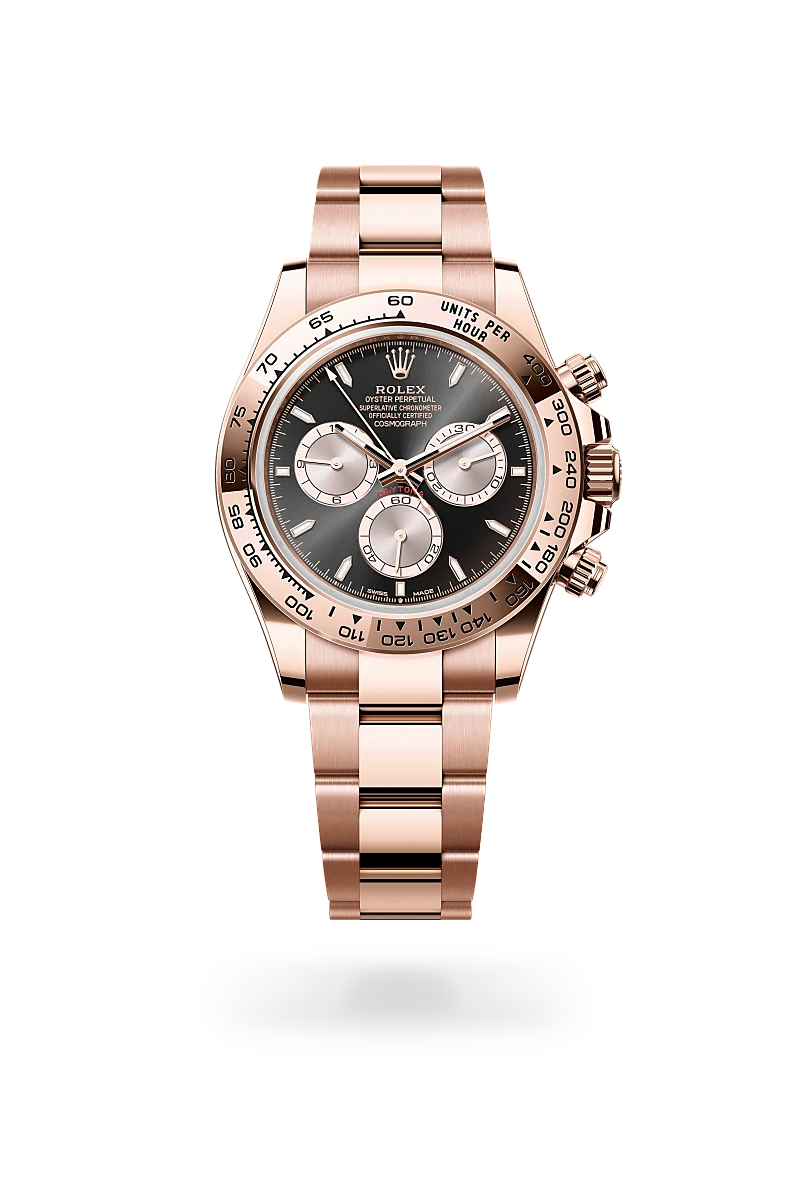 Rolex Cosmograph Daytona in 18 ct Everose gold, M126505-0001