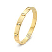 deBoulle Collection Signataire Bangle in Yellow Gold