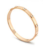 deBoulle Collection Signataire Bangle in Rose Gold