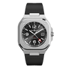 Bell & Ross BR-05 GMT Black BR05G-BL-ST/SRB