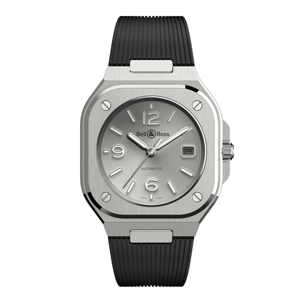 Bell & Ross BR-05 Grey Steel BR05A-GR-ST/SRB
