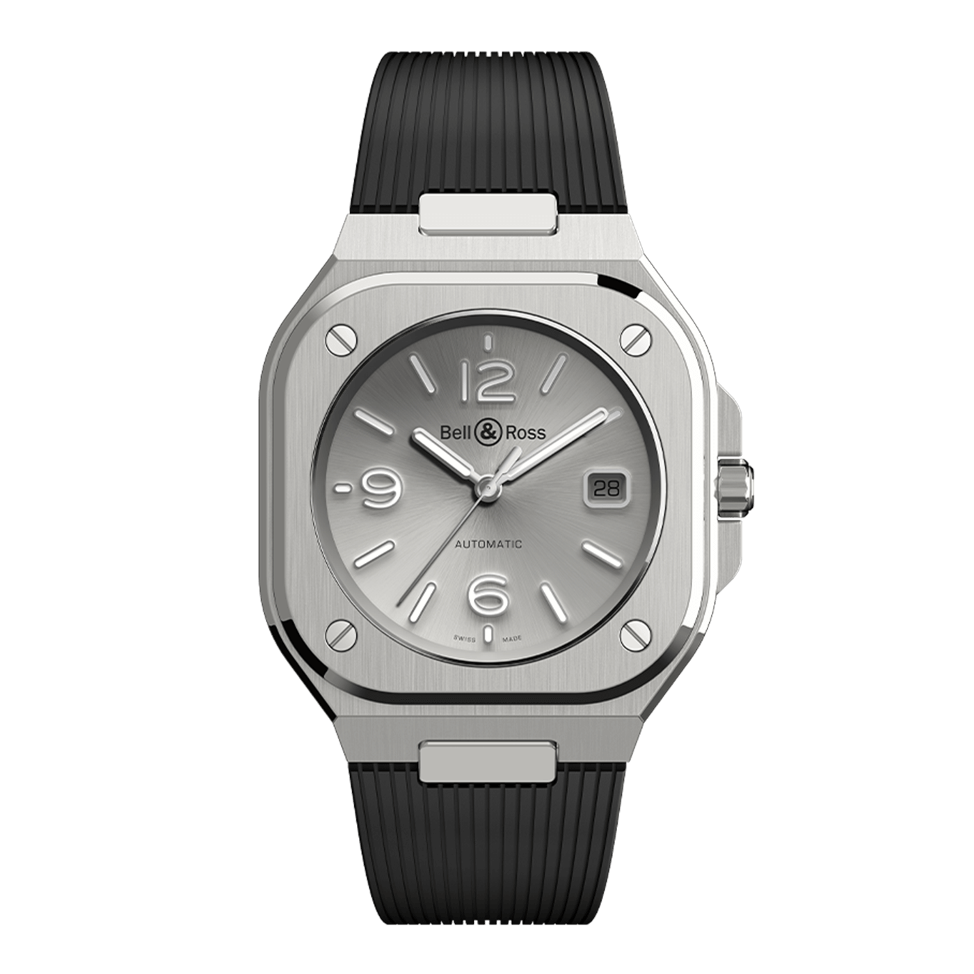 Bell & Ross BR-05 Grey Steel BR05A-GR-ST/SRB