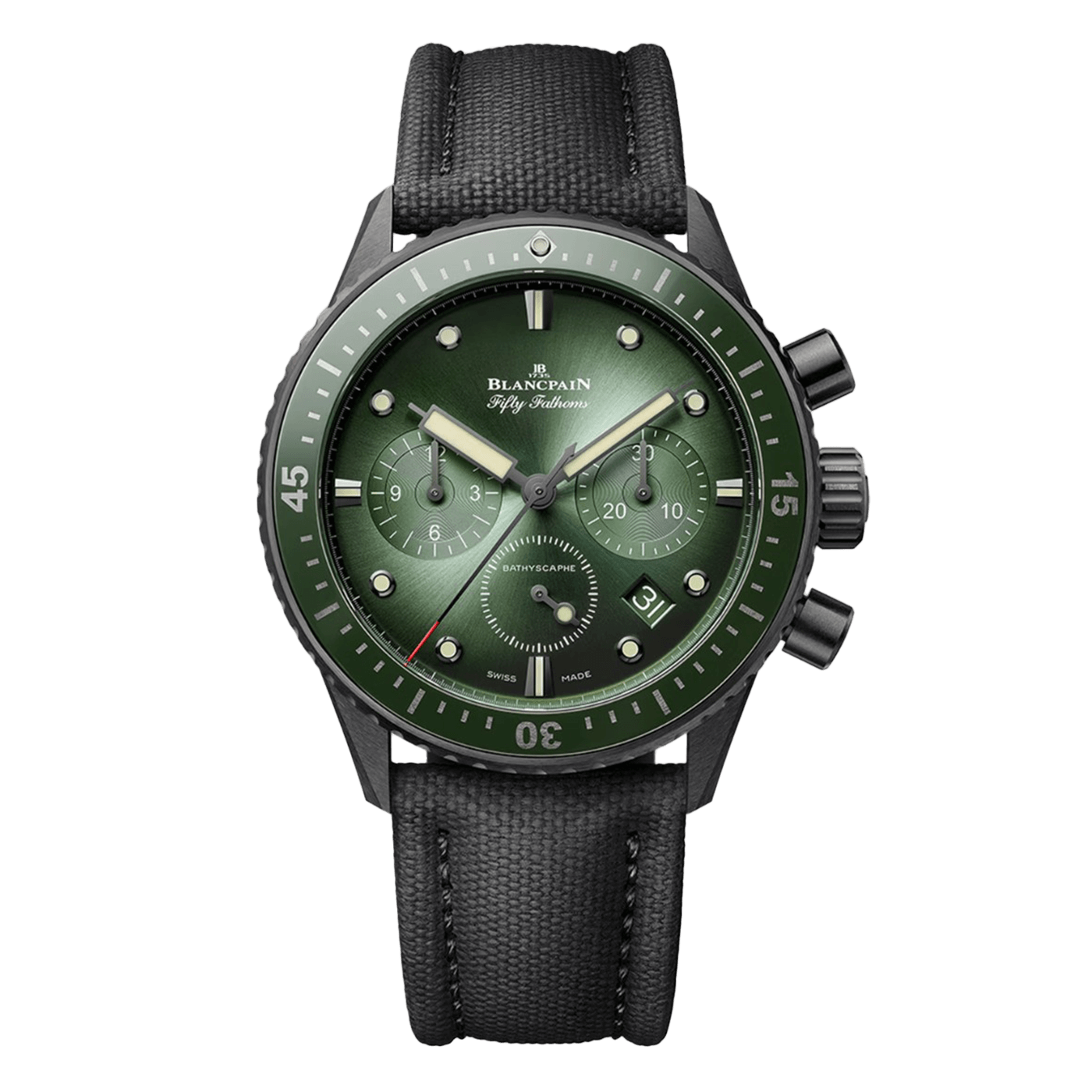 Blancpain Fifty Fathoms Bathyscaphe Chronographe Flyback 5200 0153 B52A