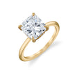 Solitaire Cushion-Cut Engagement Ring