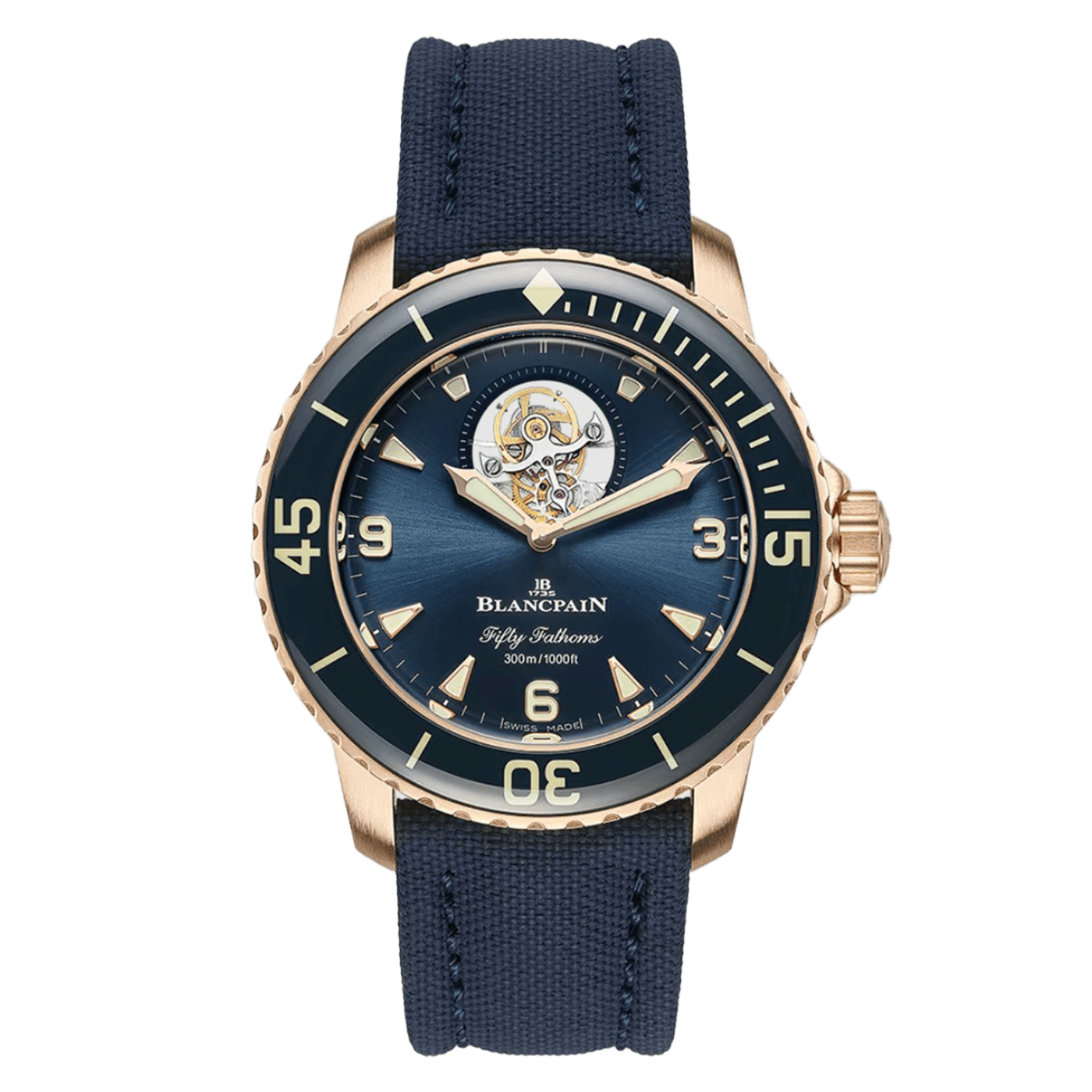 Blancpain Fifty Fathoms Tourbillon 8 Jours 5025 36B40 O52B