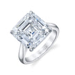 Solitaire Cushion-Cut Diamond Engagement Ring