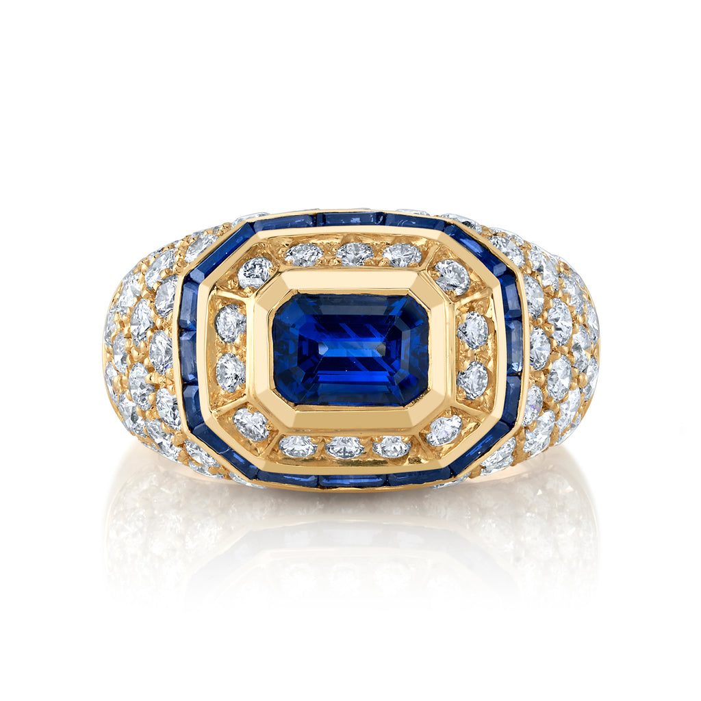 deBoulle Collection Sapphire Signet Ring