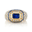 deBoulle Collection Sapphire Signet Ring