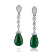 deBoulle High Jewelry Collection Emerald Drop Earrings