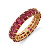 Eternity Band with Rubies