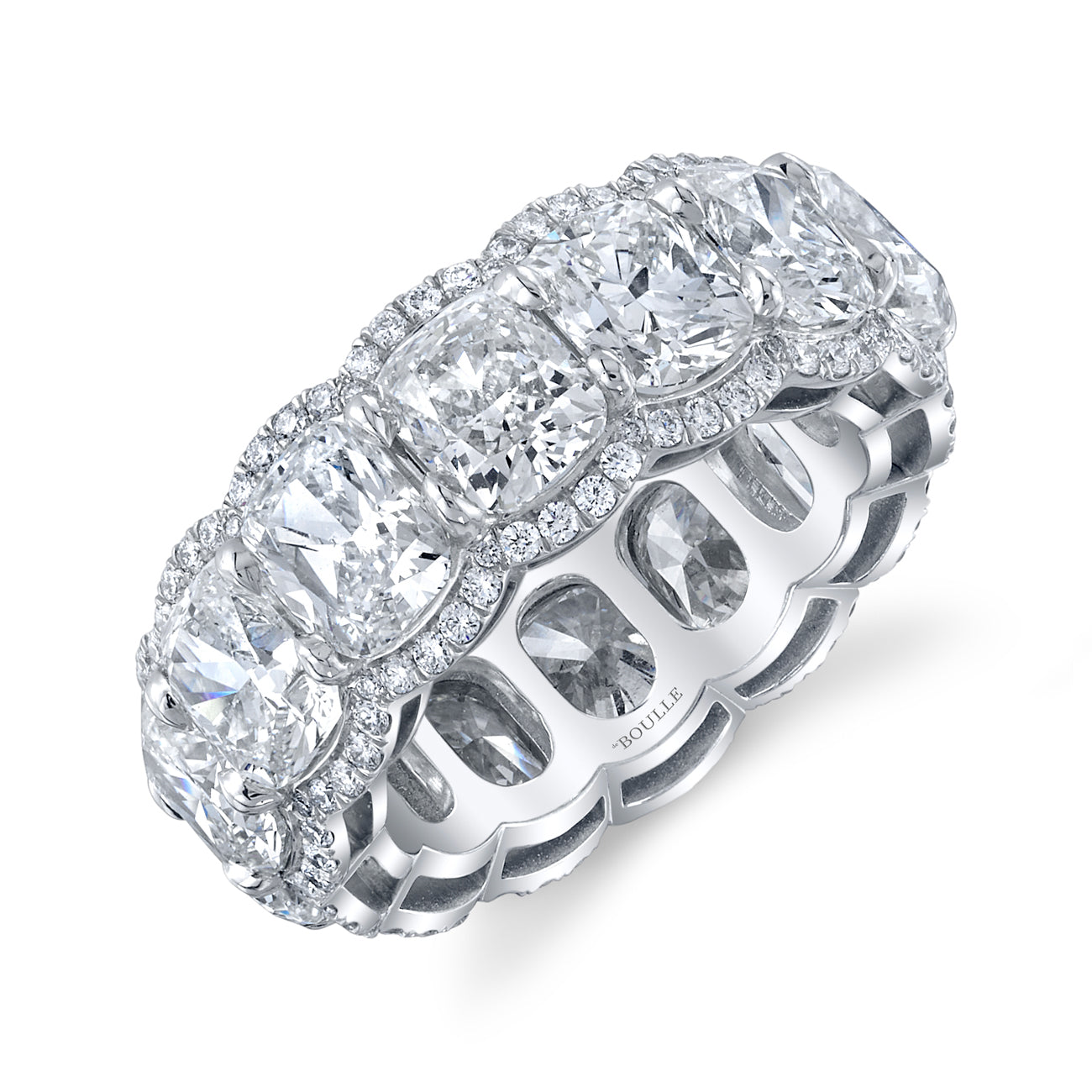 Eternity Band with Diamonds in Platinum