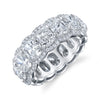 Eternity Band with Diamonds in Platinum