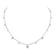 deBoulle Collection Bezel Set Diamond Necklace