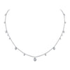 eBoulle Collection Bezel Set Diamond Necklace