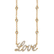 deBoulle Collection Love Pendant in Yellow Gold