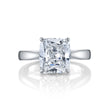 Solitaire Cushion-Cut Diamond Engagement Ring