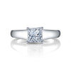 Solitaire Princess Cut Diamond Engagement Ring