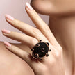 Giorgio B Goccia Ring Onyx