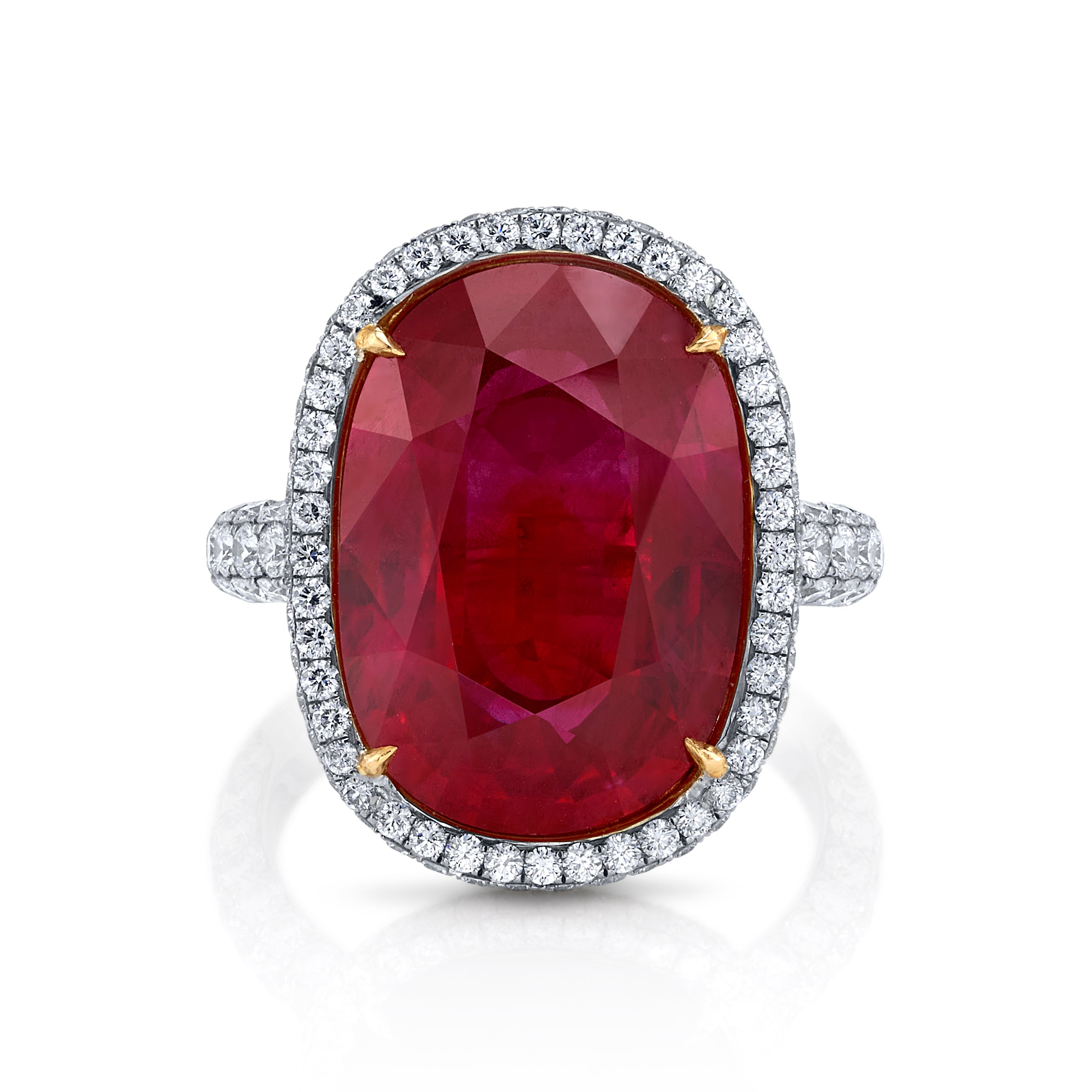 Oval Ruby Ring