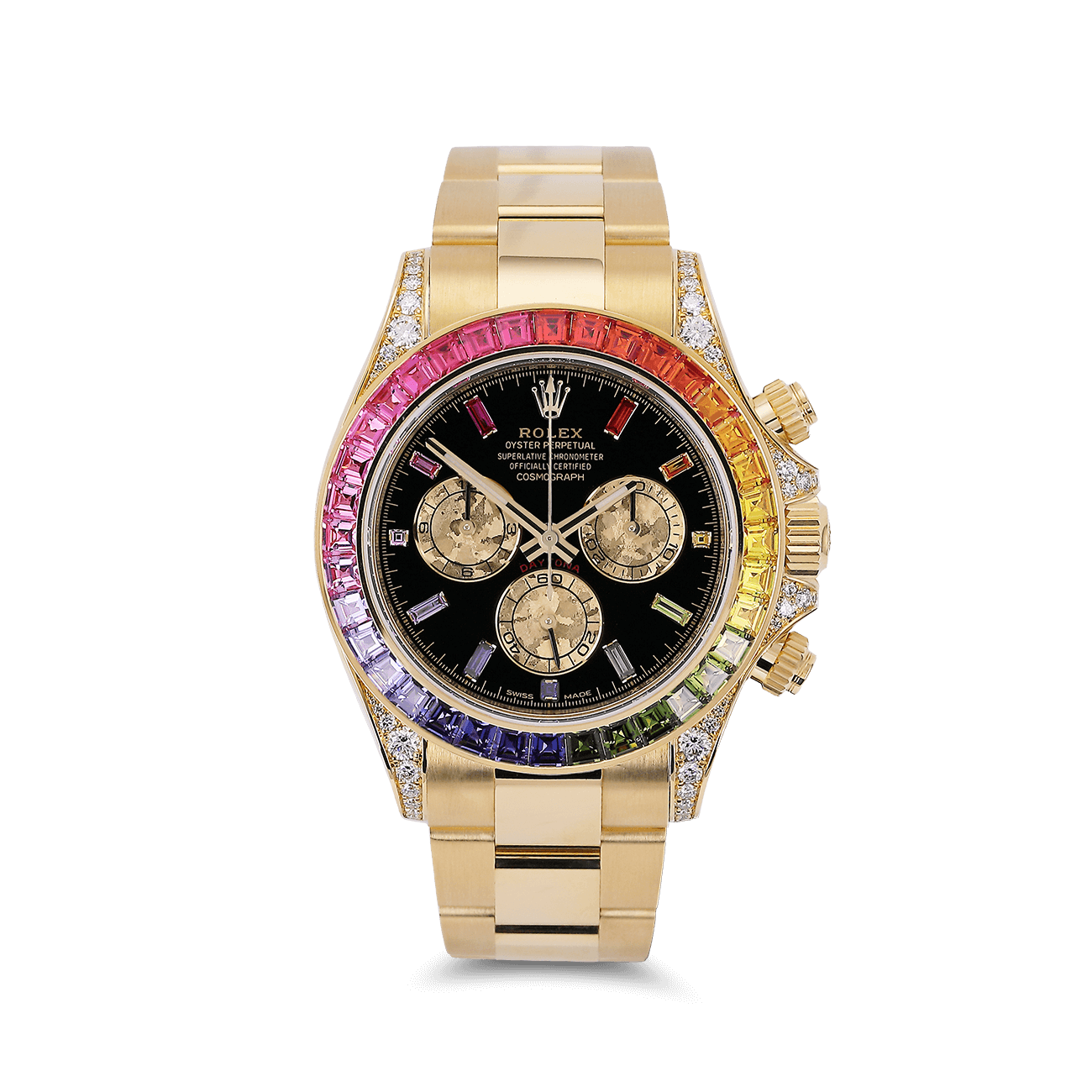 Pre-Owned Rolex Daytona Rainbow 116598BROW