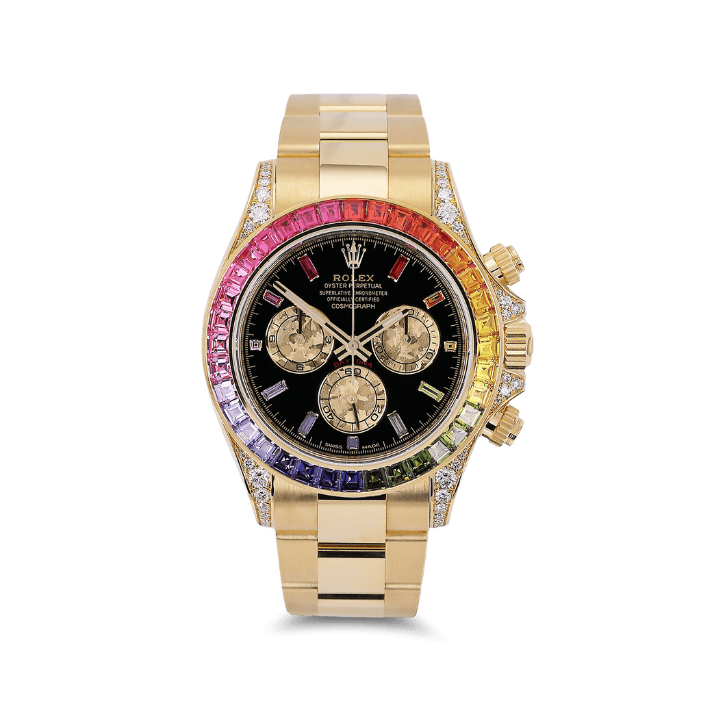 Pre-Owned Rolex Daytona Rainbow 116598BROW