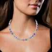 Fancy Sapphire Necklace