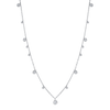 Diamonds by the Yard Necklace in White Gold