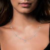 Diamonds by the Yard Necklace in White Gold