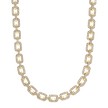 deBoulle Collection Linkedin Necklace with Diamonds in Yellow Gold