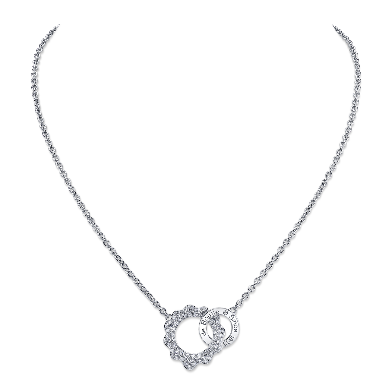 deBoulle Since 1983 Necklace in White Gold