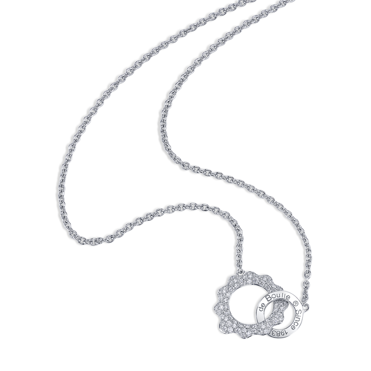 deBoulle Since 1983 Necklace in White Gold