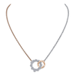 deBoulle Since 1983 Necklace in White and Rose Gold