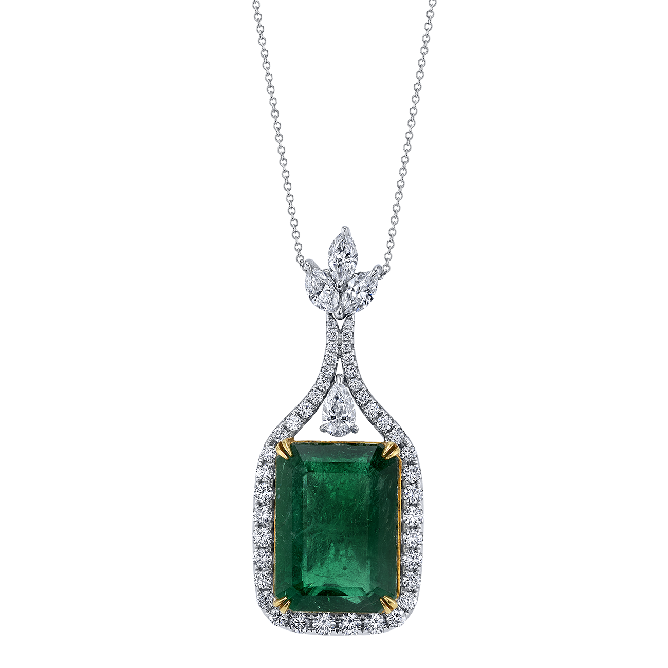 deBoulle High Jewelry Collection Emerald Pendant