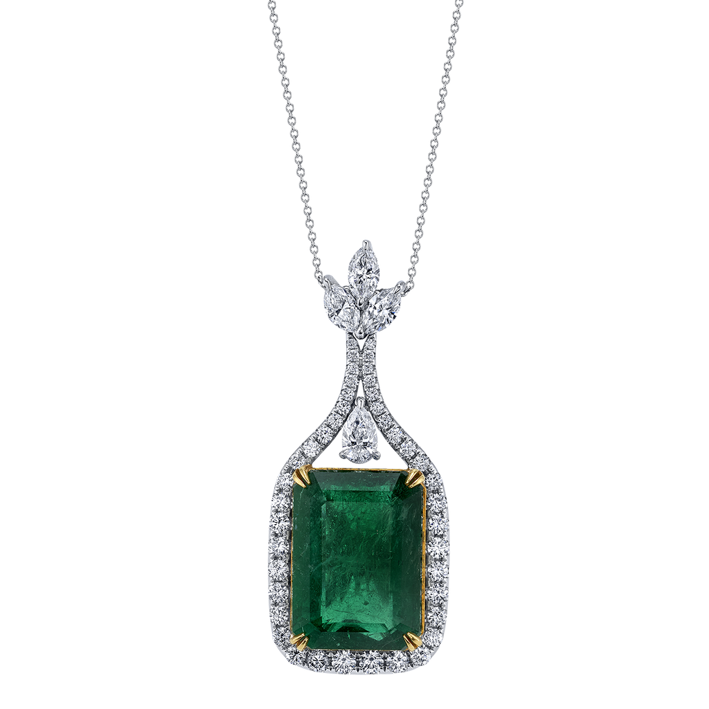 deBoulle High Jewelry Collection Emerald Pendant