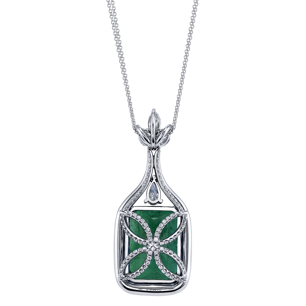 deBoulle High Jewelry Collection Emerald Pendant