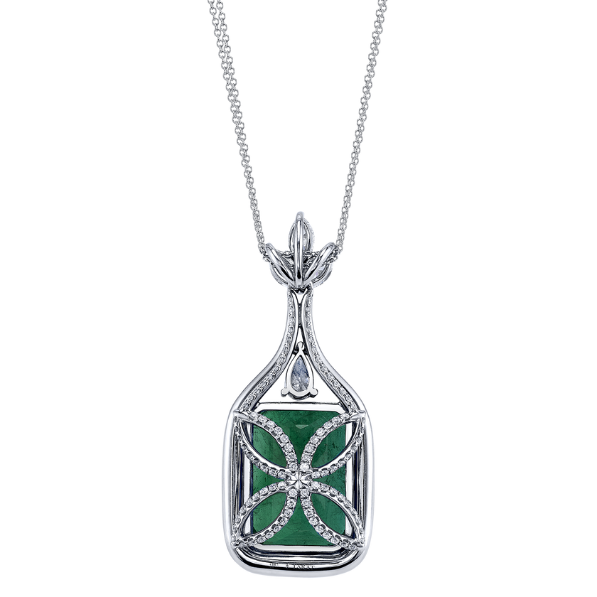 deBoulle High Jewelry Collection Emerald Pendant