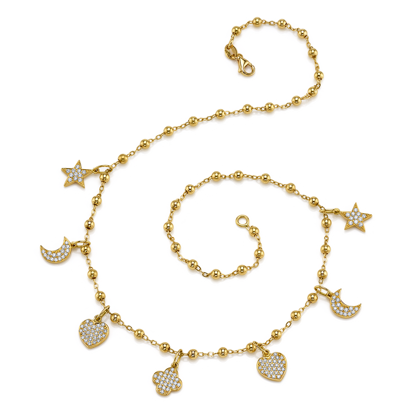 deBoulle Collection Charmed Necklace