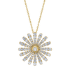 Daisy Necklace in Yellow Gold