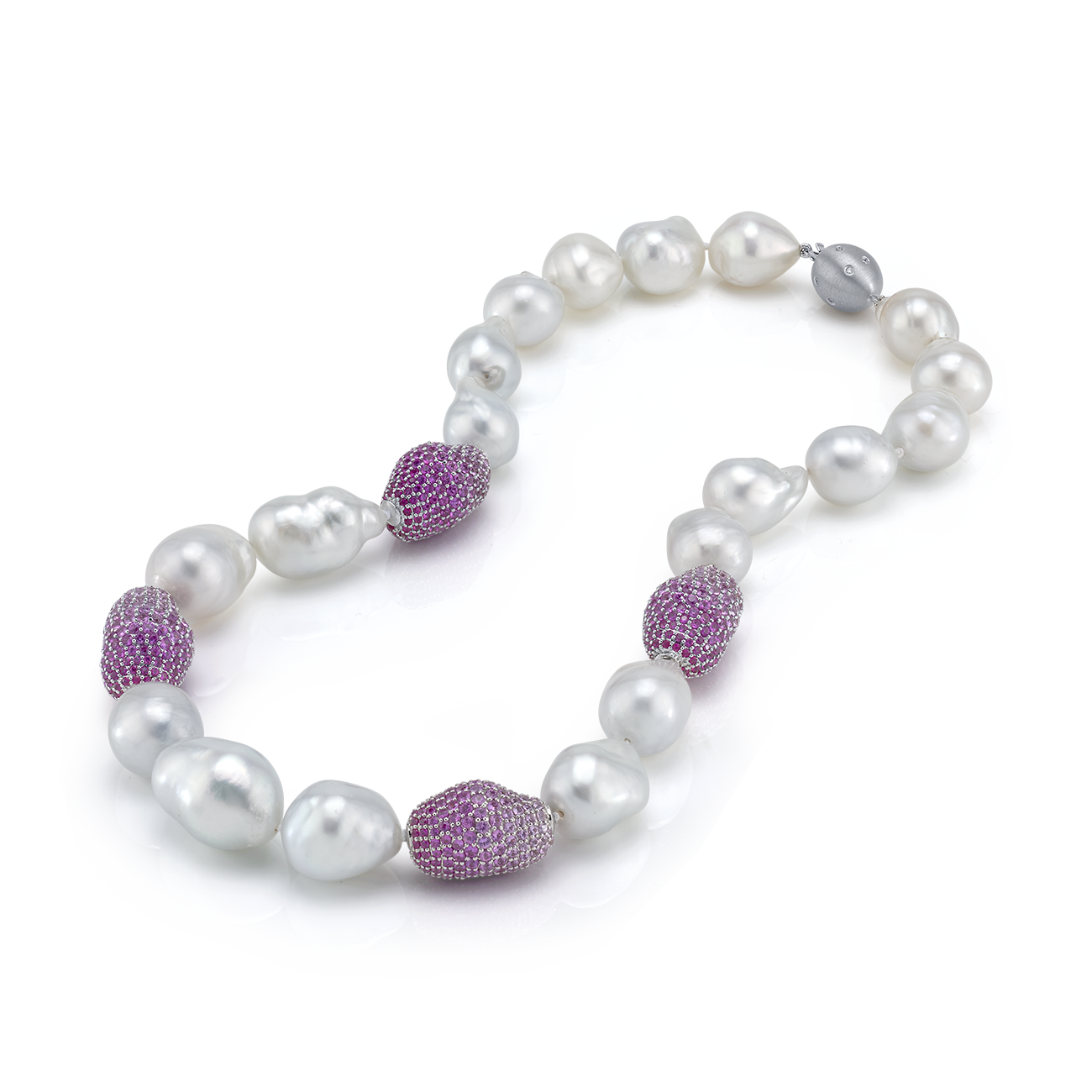 deBoulle Collection South Sea Baroque Pearl Necklace