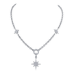 deBoulle Collection Constellation Necklace in White Gold