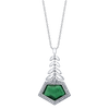 deBoulle High Jewelry Collection Sheaf Emerald Pendant