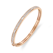 Signataire Stacking Bangle in Rose Gold