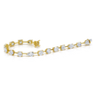 deBoulle High Jewelry Collection Multi Shaped Diamond Tennis Bracelet