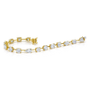 deBoulle High Jewelry Collection Multi Shaped Diamond Tennis Bracelet