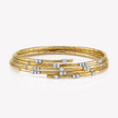 Diamond Coil Wrap Bangle