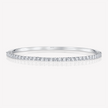 Round Brilliant Diamond Bangle