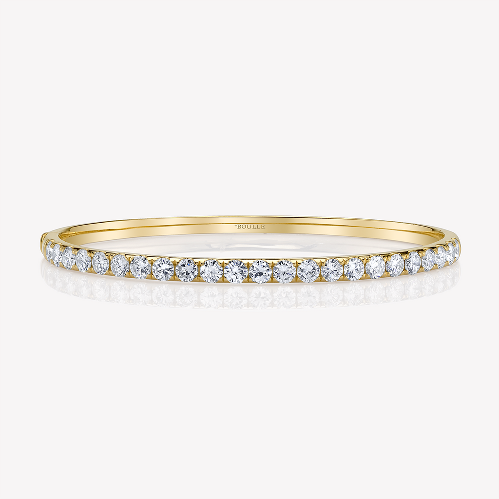 Diamond Halfway Bangle