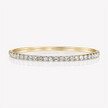 Diamond Halfway Bangle