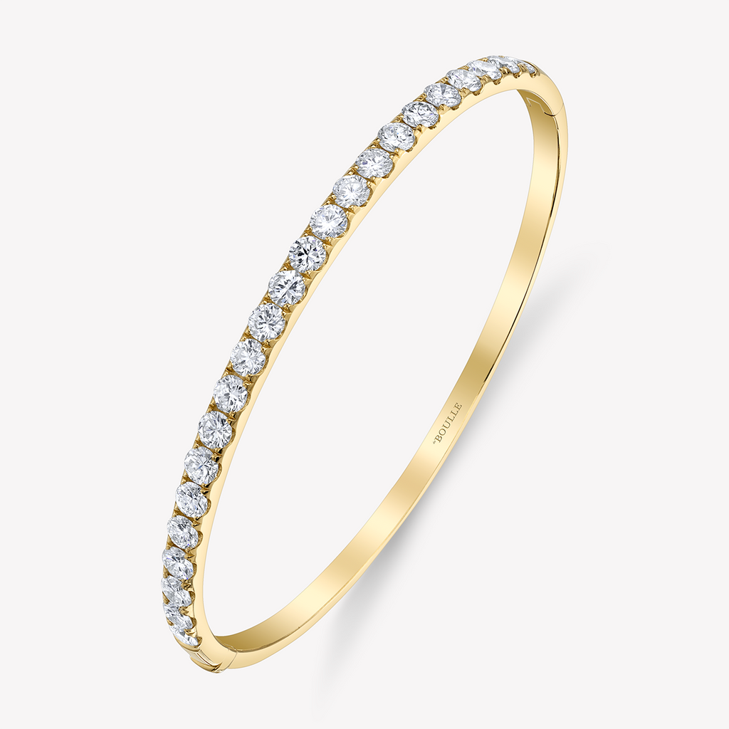 Diamond Halfway Bangle