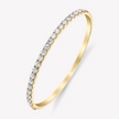 Diamond Halfway Bangle